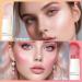 DAGEDA Highlighter Stick Lightweight Radiance Illuminator Stick Blendable Glossy Glow balm for Face Makeup Creamy Hydrating Luminous Stick Natural Highlighter Makeup (Sheer Rose) - Buy Online on GoSupps.com