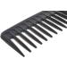 Kobe Professional Carbon Fibre Wide Tooth Comb - Shatter-Proof Anti-Static Hair Care Tool for Barbers and Salon Use - 24cm - Buy Online on GoSupps.com