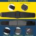 Back Brace Support Belt for Pain Relief | Adjustable Lumbar Waist Protection for Scoliosis Sciatica & Herniated Disc - L/XL (31-38 inches - Buy Online on GoSupps.com