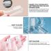 12pcs Soft Silicone Dog Finger Toothbrush Cleaning Finger Toothbrush Dog for Home Travel Small Large Dogs Cats Other Pets Gum Tooth Transparent - Buy Online on GoSupps.com