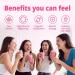 Daily Fiber Supplement for Women&Men, Fiber Powder with Probiotics, Collagen & Electrolytes- Supports Digestive & Gut Health, Bloating Relief | Sugar Free, Vegan, Strawberry Lemon Flavor, 15 Servings - Buy Online on GoSupps.com