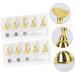 2 Sets Magnetic Nail Display Nail Display Stand False Practice Nail Stand Arcylic Fingernail Diy Display Stand Nail Tips Practice Holders Nail Tip Display Base Easel Manicure 2.5*1cm Golden - Buy Online on GoSupps.com