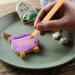 Edible Markers Food Coloring Pens with Fine and Thick Tip | Food Grade Gourmet Writers for Fondant Cakes Frosting Easter Eggs Edible Cake Decorations Apricot - Buy Online on GoSupps.com