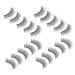 Beaupretty 10 Pairs Fake Eyelashes False Lashes Wispy Magnetic Eyeliner Fake Lashes False Eyelashes Individual Short False Eyelashes Double Eyelid High-grade Fiber 3d Nias