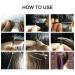 Ryalan Hair Extension Tool Kit with Needle Nose Pliers and Micro Pulling Needle Loop Threader - 500pcs Silicone Lined Beads for Human Hair Extensions - Buy Online on GoSupps.com