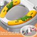 4 Pairs Toilet Seat Cover Cushion Toilet Seat Cover Warm Toilet Seat Cover Pads Warm Toilet Seat Covers Toilet Seat Mat Cartoon Style - Buy Online on GoSupps.com