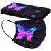 50 Pack Cute Butterfly Printed Disposable Face Masks for Adults - Full Face Cover Protection (Butterfly Theme/02) - Buy Online on GoSupps.com