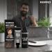 Carobels Cosmetics SL Beardburys Color Shampoo for men semipermanent gray coverage parabenfree dark brown color easy beard and hair application 30 ml color and 45 ml activator - Buy Online on GoSupps.com
