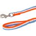 Shop 8m Equestrian Lunging Line - Soft Nylon Tug Line with Hand Loop & Carabiners | Orange/White/Turquoise - Buy Online on GoSupps.com