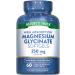 Nature's Truth Magnesium Glycinate Softgels | 250mg | 60 Pills | High Absorption | Non-GMO & Gluten Free Supplement