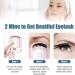 Heated Eyelash Curler Quick Heated Electric Eyelash Curler USB Rechargeable Long Lasting Create Perfect Natural Curls 2 Temperature Adjustments Eyelash Curler Anti-Scalding for Women - Buy Online on GoSupps.com