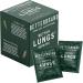 Betterbrand Better Lungs Detox Tea - Herbal Tea Bags - Mullein Leaf  Ginseng  Elderberry  Ginger & Thyme for Lung Cleanse  Congestion Relief  Mucus Detox - 15 Individual Herbal Tea Bags  Caffeine Free