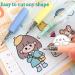 Utility Knife Pen Cartoon Pattern Student Pen Knife  6 Colorscraft Cutting Tool Paper Pen Cutter With Refillable Tungsten Steel Cutter Head Refill - Buy Online on GoSupps.com