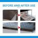 Stone Stain Remover Cleaner Stone Crystal Plating Agent and Granite Oil Stain Cleaner for Household Use All-Purpose Stone Cleaner and Polish for Marble Granite Quartz and More (1 Set) - Buy Online on GoSupps.com