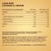 Ironmaxx LAVA Bar Proteinriegel - Cookies and Cream | High Protein Palm Oil-Free No Preservatives | 18 x 40g - Delicious & Nutritious Energy Snack - Buy Online on GoSupps.com