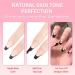Shop 240PCS French Tips Gel x Nail Tips - Long Coffin Press On Nails in Black-Natural White | Pre-Applied Tip Primer & Base Coat for DIY Nail Extensions - Buy Online on GoSupps.com