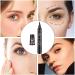 Dual Ended Pencil Eyeliner Eyeliner Pencil - Eyebrow Stencil Stamp Eyelashes Liquid Double Tip Smudge Proof Waterproof Long-Lasting Sensitive Eyes Normal False Lashes Shakven Red - Buy Online on GoSupps.com
