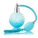 Lamoutor Vintage Perfume Spray Bottle 100ml Vintage Refillable Perfume Bottle with Long Tassel Blue