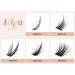 D Curl Cluster Lashes Kit - 14 Pairs / 196 PCS DIY Eyelash Extension Segments (Devil 02-D) - Buy Online on GoSupps.com