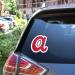 Atlanta Braves Red Logo Bumper Decal Sticker 4'' X 5'' - Officially Licensed MLB Merchandise - Buy Online on GoSupps.com