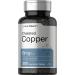 Chelated Copper Supplement 6mg | 300 Tablets | Vegetarian, Non-GMO, Gluten Free | by Horbaach