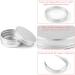 20 PCS Round Aluminum Tins 30ML Aluminum Tin Jars with Screw Cap Small Lip Balm Tins for Lip Balm Cosmetic Candles DIY Crafts (Silver) - Buy Online on GoSupps.com