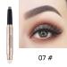 Lucoss Double-Sided Eyeshadow Pencil - Shimmering & Matte Highlighter Stick for Women | Perfect Gift for Girls - Buy Online on GoSupps.com