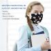 3 Ply 50 Pcs Individually Wrapped Disposable Earloop Face Masks - Adult Black/White - Buy Online on GoSupps.com