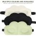 3 pi ces de Sommeil Cache-yeux L ger et Confortable pour Femmes et Hommes R duit la Fatigue Oculaire Pour Sieste et Voyage Vert Noir Beige - Buy Online on GoSupps.com