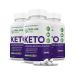 (3 Pack) Trim Life Labs Keto Pills Includes Apple Cider Vinegar Patented goBHB® Exogenous Ketones Advanced Ketogenic Supplement Ketosis Support for Men Women 180 Capsules 60 Count (Pack of 3)