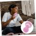 Beaupretty Handheld Electric Deep Tissue Massager - Comfortable Body Massage Device for Fitness | Relaxing Pink Pebbles - Buy Online on GoSupps.com