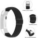 Adjustable Elastic Bands for Fitbit Alta/Alta HR - Soft Stretchy Nylon Wristbands (Black) - Buy Online on GoSupps.com