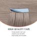 SEGO Tape Extensions - 20 Wefts 30g 100% Remy Real Hair Adhesive Hairpieces - Grey (22/55cm) - Premium Quality Hair Extensions for Effortless Style - Buy Online on GoSupps.com