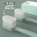 Nano Toothbrush 2-Pack | Extra Soft & Gentle Children's Toothbrush | 18 000 Bristles | Ideal for Sensitive Gums | Eco-Friendly Green Design - Buy Online on GoSupps.com