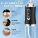 Yunlism Cordless Water Flosser Rechargeable - Waterproof Portable Cordless Dental Oral Irrigator Water flosser for Teeth 220Ml Cleanable Water Tank for Home and Travel - Buy Online on GoSupps.com