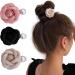 amangul Harajuku Pearl Camellia Flower Hair Clip Woman Makeup Bangs Hairpin for Girls Shopping Camping Taking Photo Anti Slip(Beige) - Buy Online on GoSupps.com