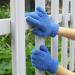 Evridwear Microfiber Dusting Gloves - Ideal for Plants, Blinds, Lamps, Small Corners - Blue S/M (1 Pack) - Buy Online on GoSupps.com