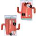 DIDOBABY Didopoucher: Two-in-One Anti-Spill Holder for Baby Food Pouches and Juice Bricks - Coral Color - Buy Online on GoSupps.com