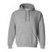 Hooded Pullover Sweat Shirt Heavy Blend 50/50 7.75 oz. by Gildan (Style# 18500) (Heather Sport Dark Maroon) Large