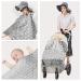 Yoofoss Silent Scarf & Cotton Shut-Up Apron - Multi-Purpose Breastfeeding Cover Privacy Screen & Nut Cover Cloth (100x65 cm Gray) - International Shipping Available - Buy Online on GoSupps.com
