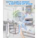 Portable 2-in-1 Electric Fly Swatter and Mosquito Zapper with Powerful Lamp - Travel and Home Bug Killer with Electric Shock Protection - 1 Pack - Buy Online on GoSupps.com