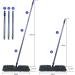 Masthome Microfiber Flip Mop  Flat Dust Mop with 4 Washable Mop Pads Refills and 1 Cleaning Comb  Dual-Action Wet Dry Mop for Hardwood Laminate Ceramic Marble Tile Floor Cleaning Double-Sides Microfiber Mop - Buy Online on GoSupps.com