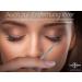 Premium Eyebrow Tweezers Set - Slanted Pointed & Straight 8cm | Precision Hair Tweezers for Perfect Eyebrows | International Shipping Available - Buy Online on GoSupps.com