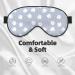Cute Hamster Sleep Mask | Adjustable Double-Sided Eye Covers for Soft Sleep & Eye Edema Relief | International Shipping Available - Buy Online on GoSupps.com