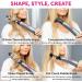 Carmen C81071 Neon 4-in-1 Hot Air Styler | Keratin Protech | 1000W | Graphite & Pink - Buy Online on GoSupps.com