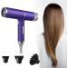 Oshhni Professional Hair Dryer Salons Blow with Nozzle Lightweight 100000 RPM High Speed Hairdryer Blow Dryer for Travel Home Salon - Buy Online on GoSupps.com
