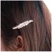 Yheakne Vintage Hair Clip Pin Gold Pearl Hair Pins Clip Pearl Hair Barrette Headpieces Decorative Hair Piece Metal Head Clip Hair Accessories for Women and Girls (Pearl)