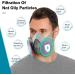 kyflzl Half Facepiece Reusable Respirator with 2097 filters Against Dust Particle Pollen Lead Paint & Asbestos Widely Used in Painting Cement plant Decorating Carpentry Welding Metal Cutting - Buy Online on GoSupps.com