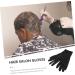 NUSITOU 2 Pairs Hair Dye Glove Hand Protector for Hair Coloring Washable Hair Styling Cleaning Hair Protection Large Hair Salon - Buy Online on GoSupps.com