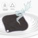 Heallily Ladies 5pcs Charcoal Menstruation Pads - Sanita Panty Liners for Regular to Heavy Flow | Eco-Friendly Cloth Pads - Buy Online on GoSupps.com